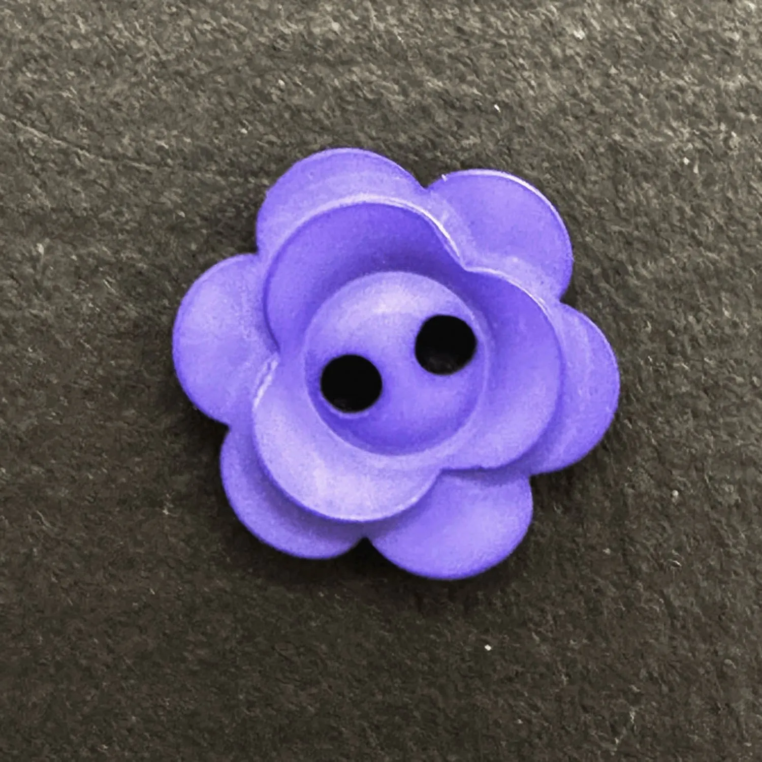 2 Hole Matt Flower Button 15mm