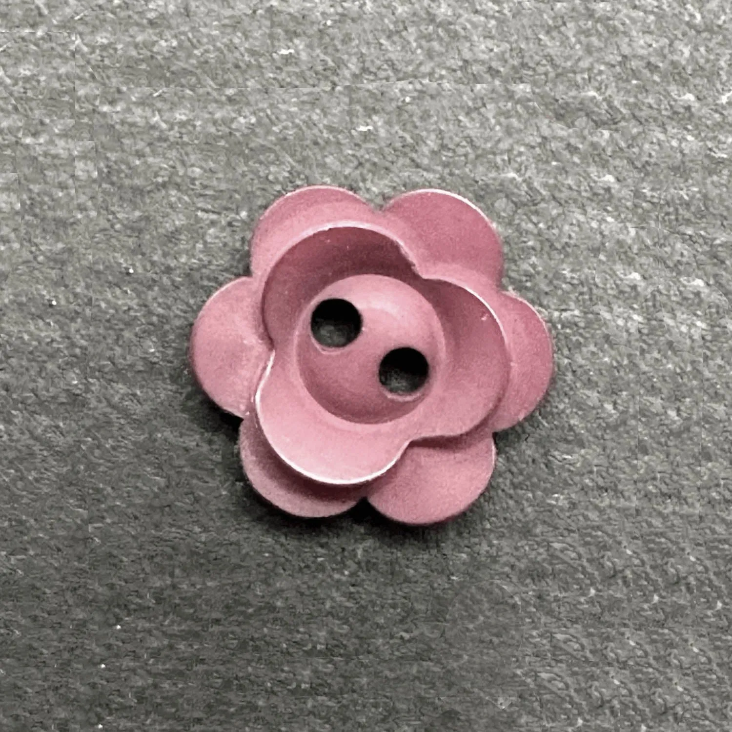 2 Hole Matt Flower Button 15mm