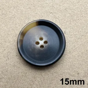 4 Hole Classic Faux Horn Suit Button