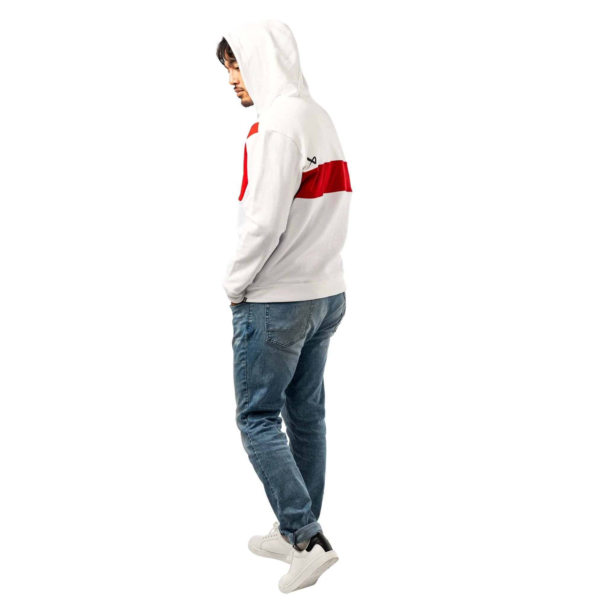 Bauer Hockey Canada Textured Full Zip Hoody - White