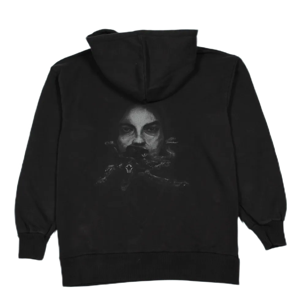 Bulky Hoodie Faded Black