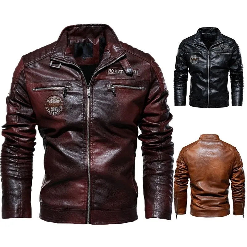 Classic Men's Leather Jacket