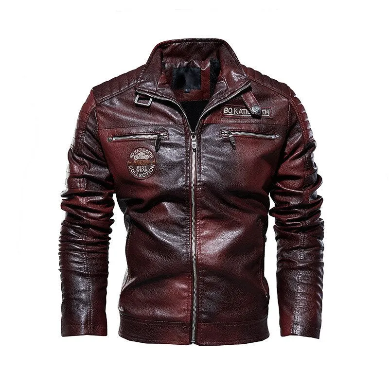 Classic Men's Leather Jacket