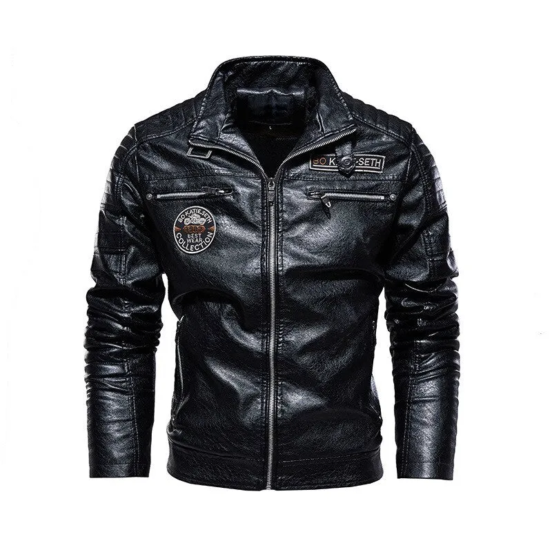 Classic Men's Leather Jacket