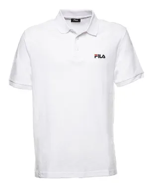 Classic Polo With Contrast Embroidery Shirt by Fila