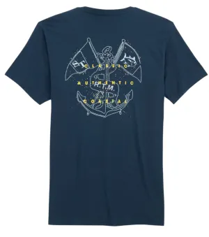 Classic RTM Anchor SS T-Shirt Navy