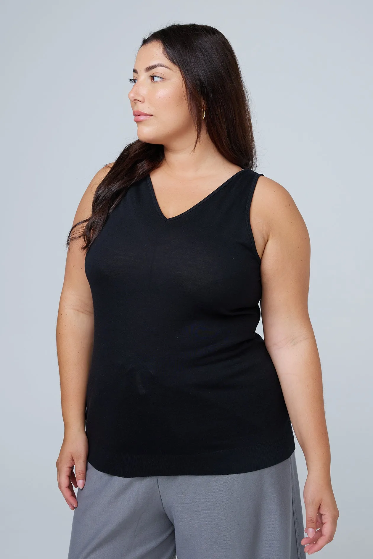 Coco V-Neck Reversible Lightweight Tank Top