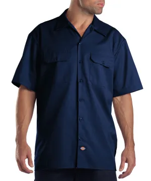 Dickies Short Sleeve Work Shirt - Dark Navy