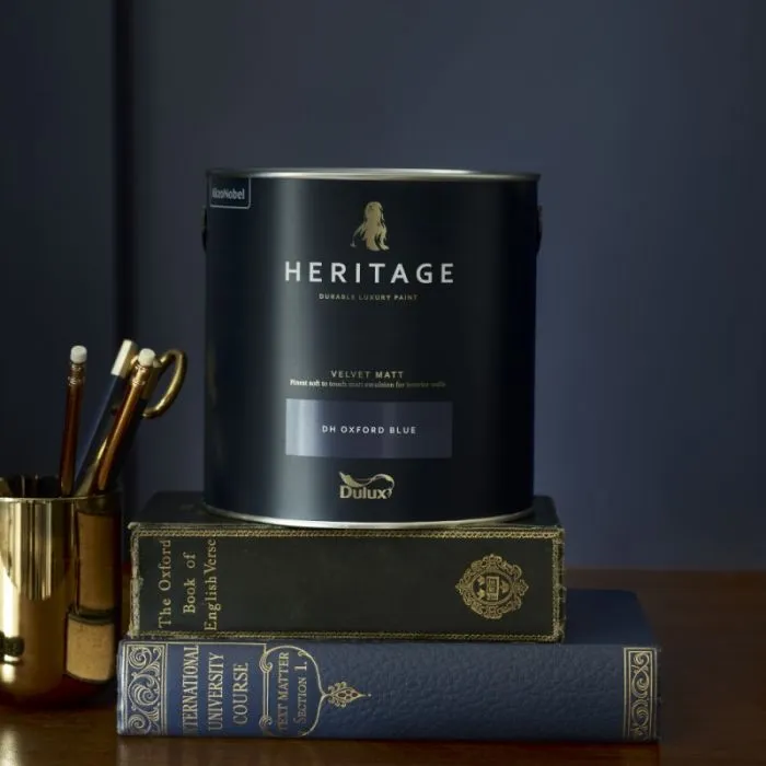 Dulux Heritage Matt Emulsion - DH Oxford Blue