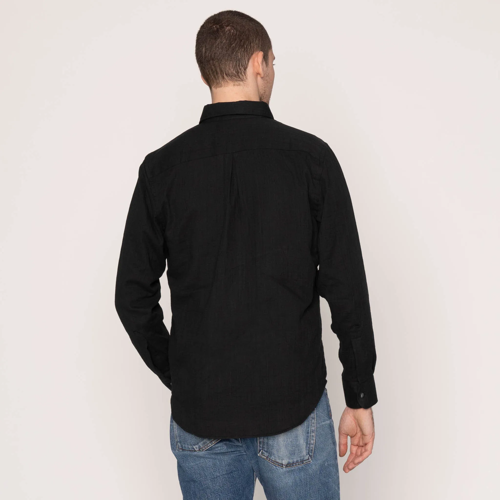 Easy Shirt - Double Weave Gauze - Black