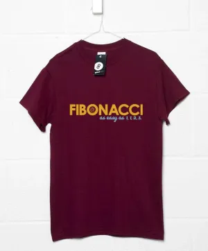 Fibonacci Easy as 1 1 2 3 T-Shirt