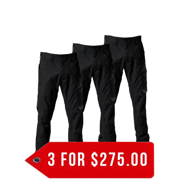 FXD Workwear Stretch ripstop work pants(WP-10)-3 Pack