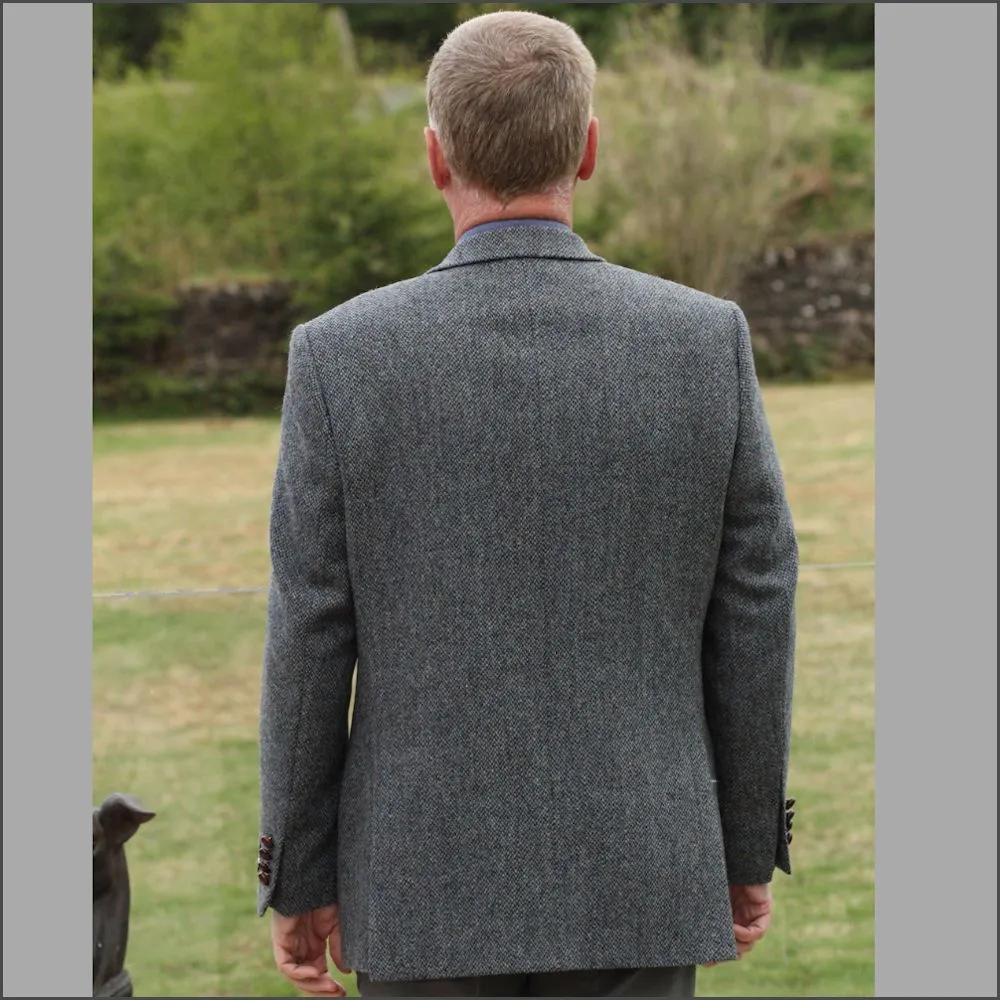 Harris Tweed Blue Marl Jacket*