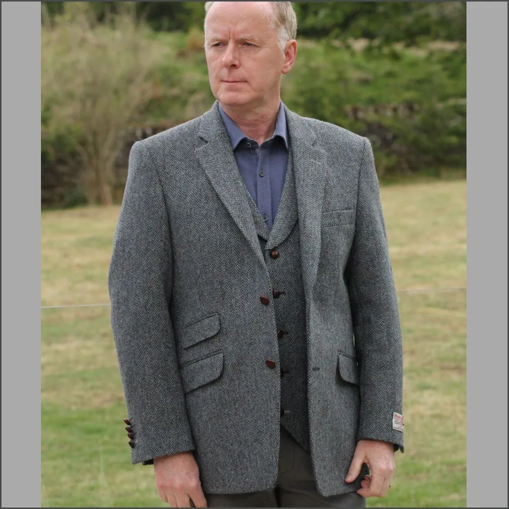 Harris Tweed Blue Marl Jacket*