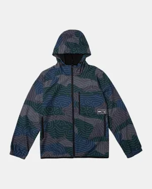 Hawaii Yogger Hooded Fleece - Hawaii Topo Camo