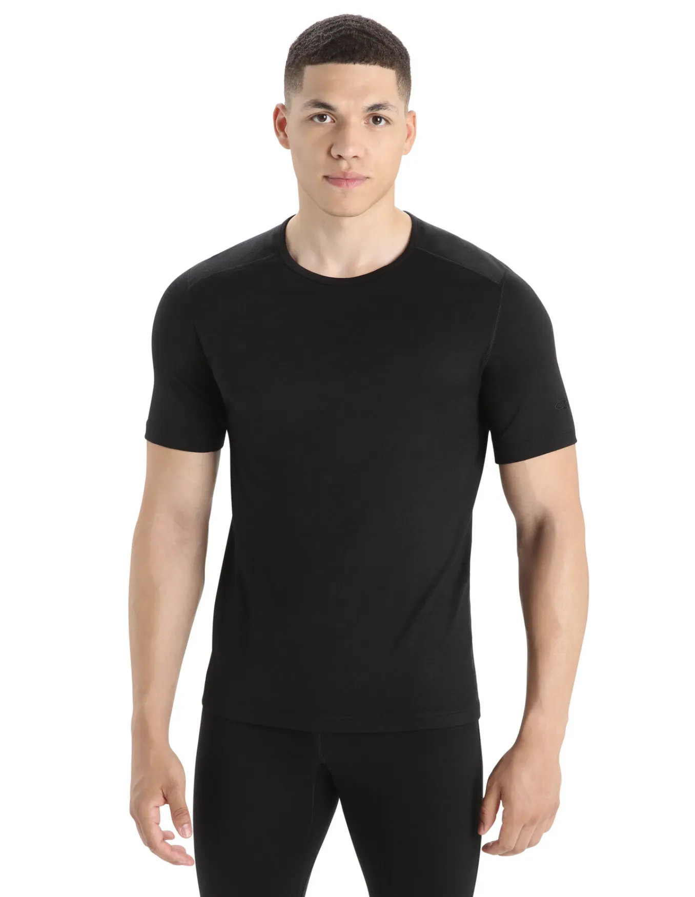 Icebreaker Mens Merino 200g Oasis Short Sleeve Thermal Top