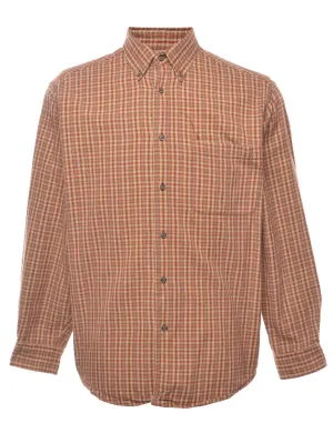 Izod Checked Shirt - M