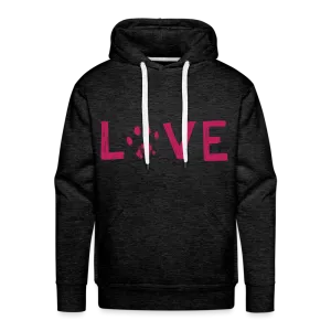 Love Pawprint Classic Premium Hoodie