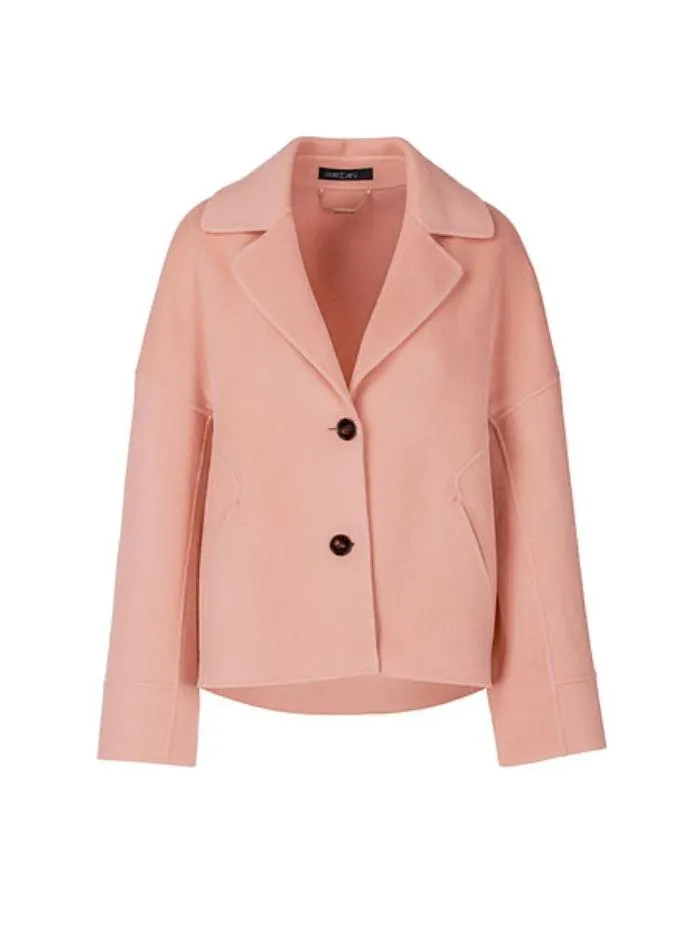 Marc Cain Collections Double-faced Jacket Make Up Soft Peach RC 12.01 W73 COL 459