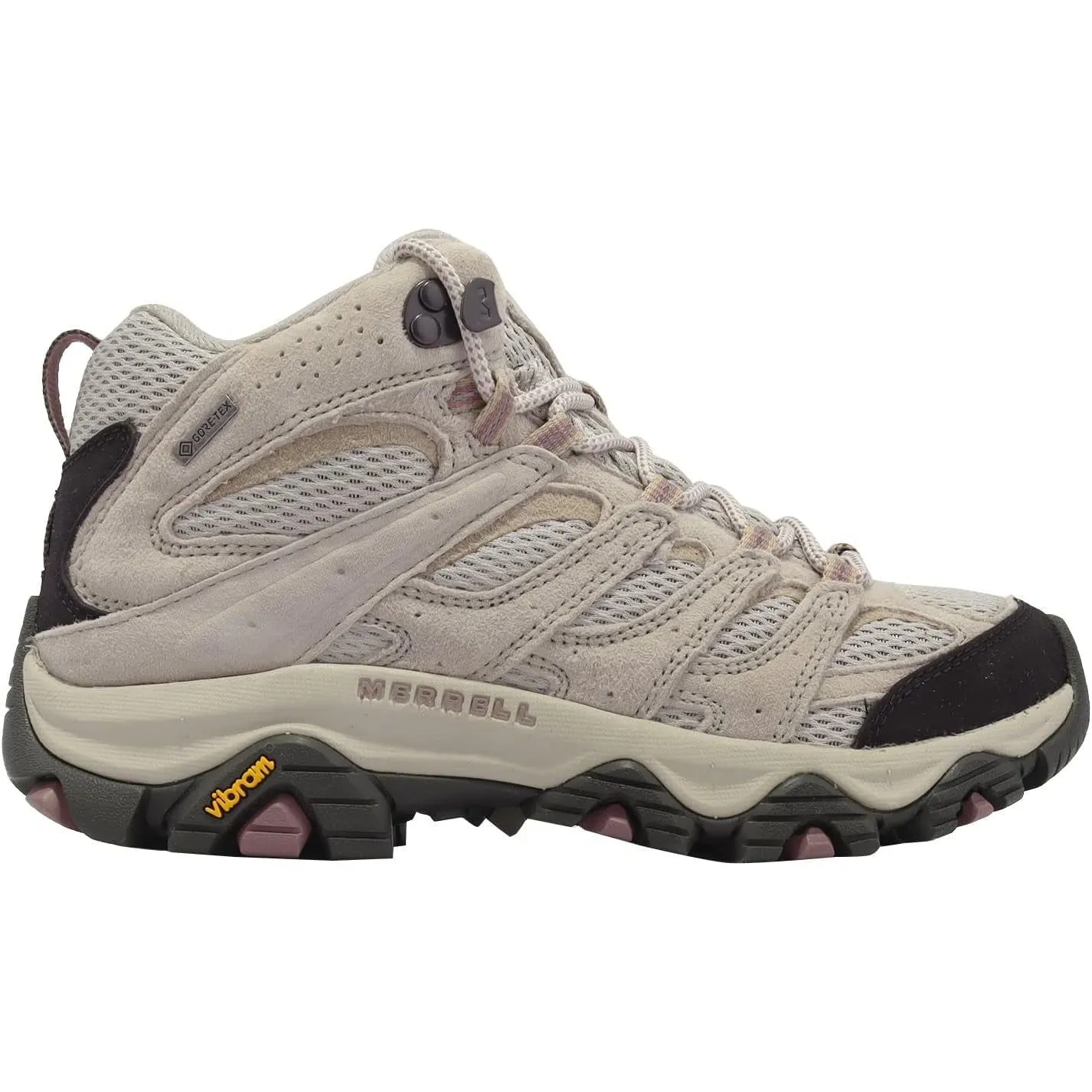 Merrell Moab 3 Mid GORE-TEX Womens Walking Boots - Beige