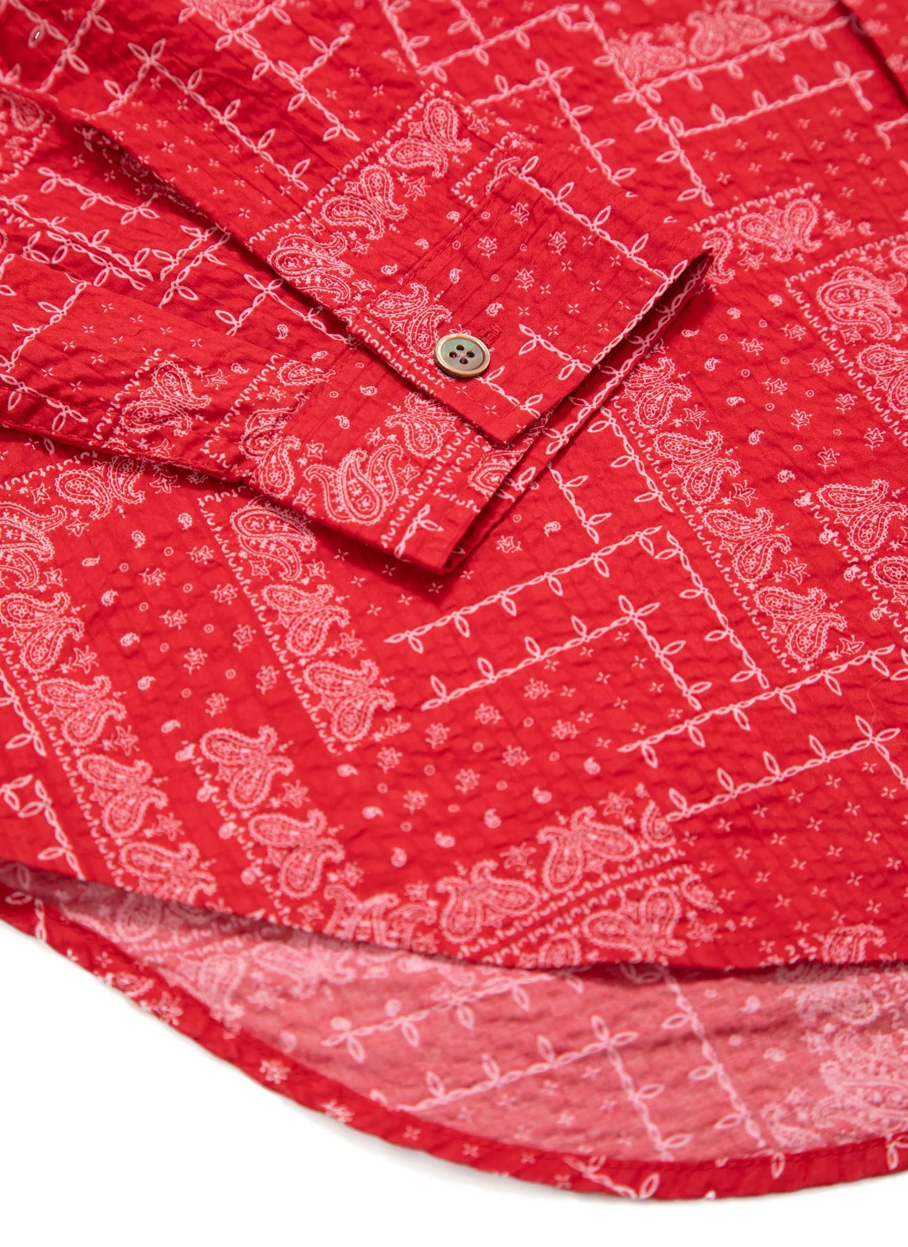 Paisley Easy Shirt Red