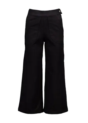 Peggy Pants Lona Black in Cotton Canvas