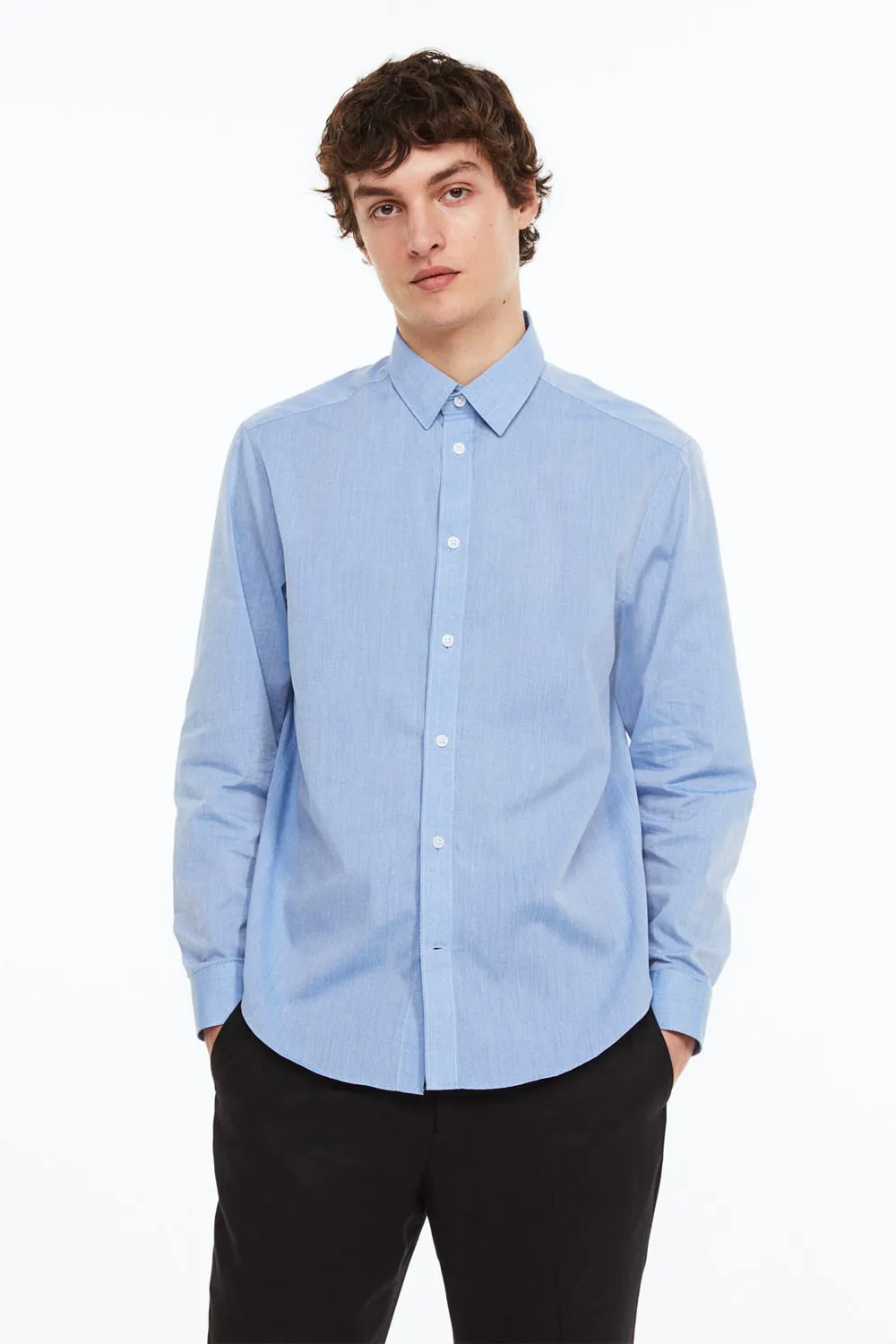 Regular Fit Easy-iron Shirt