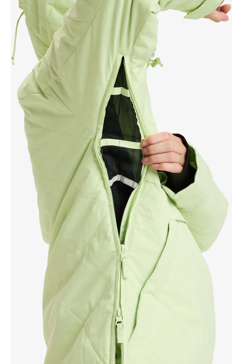 Roxy Radiant Lines Overhead Snow Jacket Butterfly