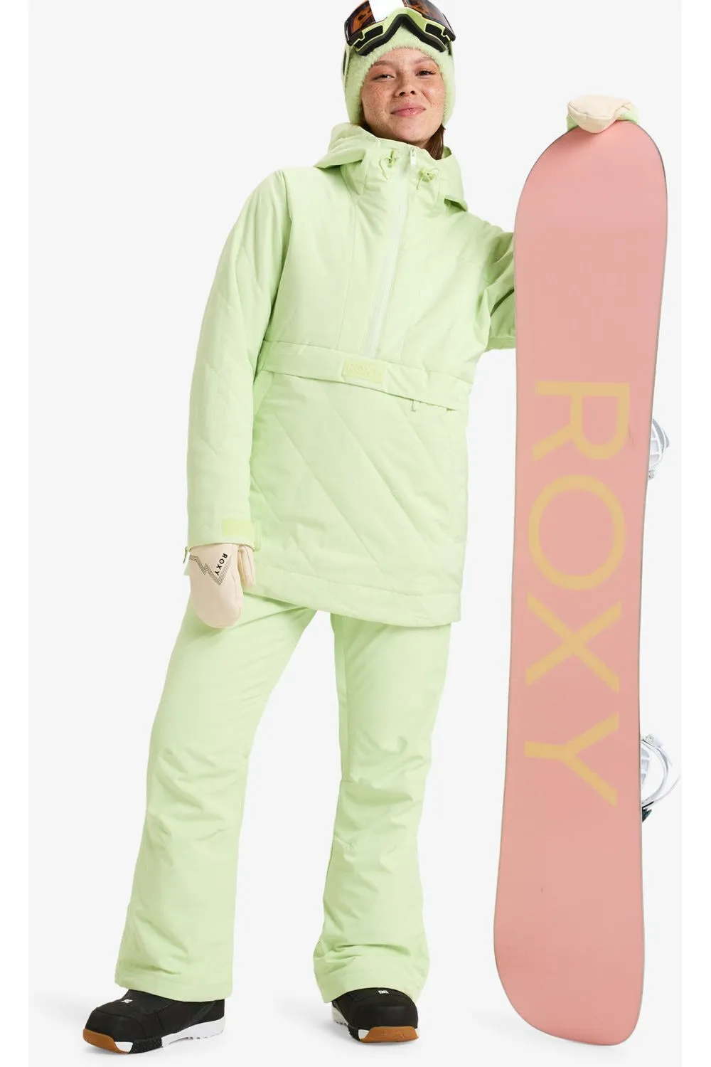 Roxy Radiant Lines Overhead Snow Jacket Butterfly