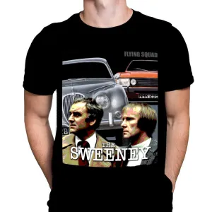 The Sweeney Flying Squad - Retro 70's Crime Drama - T-Shirt