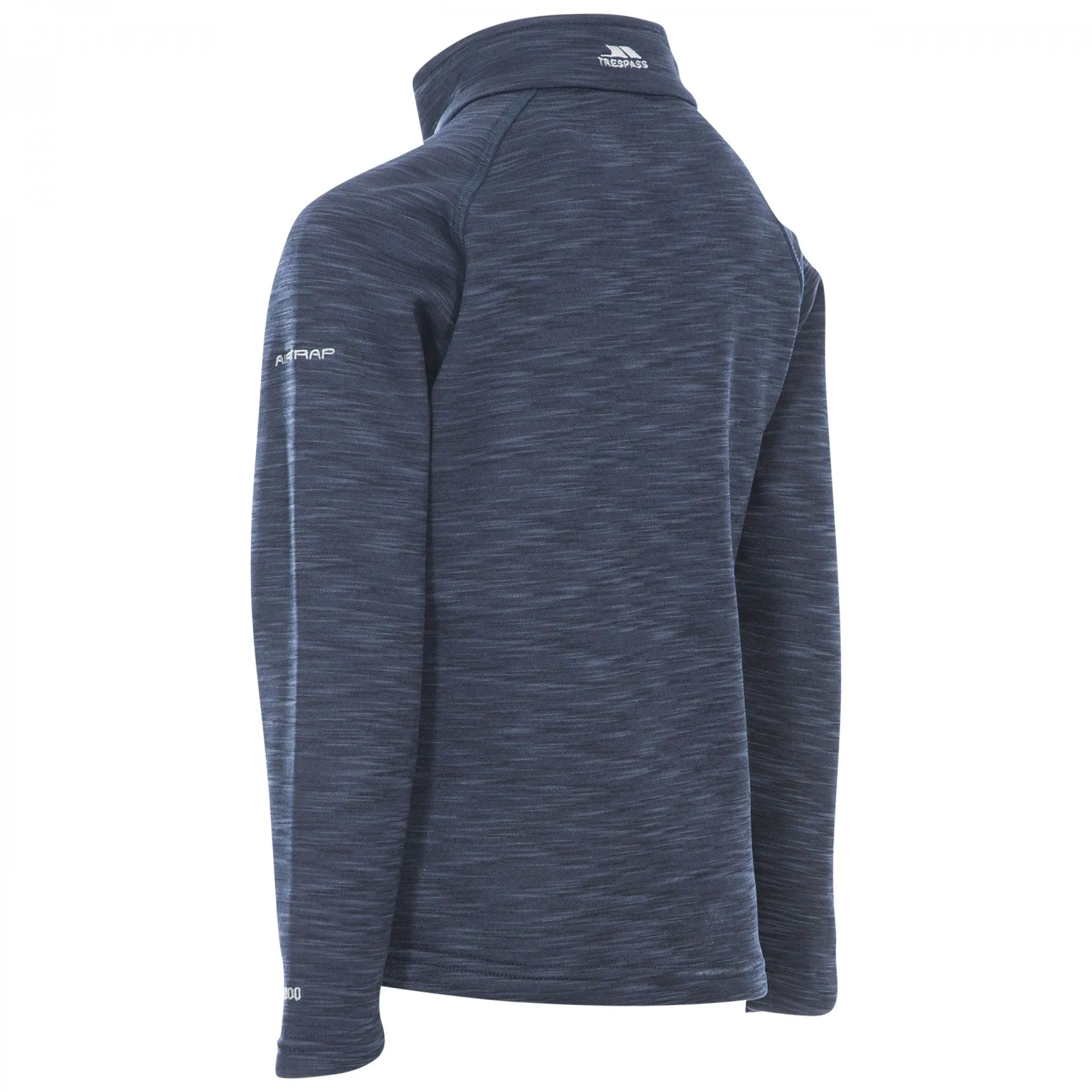 Trespass Edvin Boys Fleece - Navy Marl