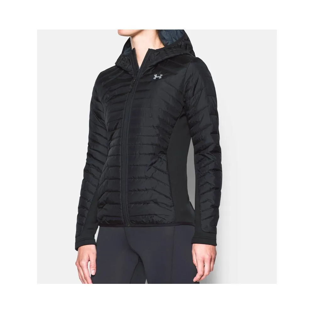 Under Armour ColdGear Reactor Hybrid Womens Ski & Snowboard Jackets & Vests Black/Black 1296863-001