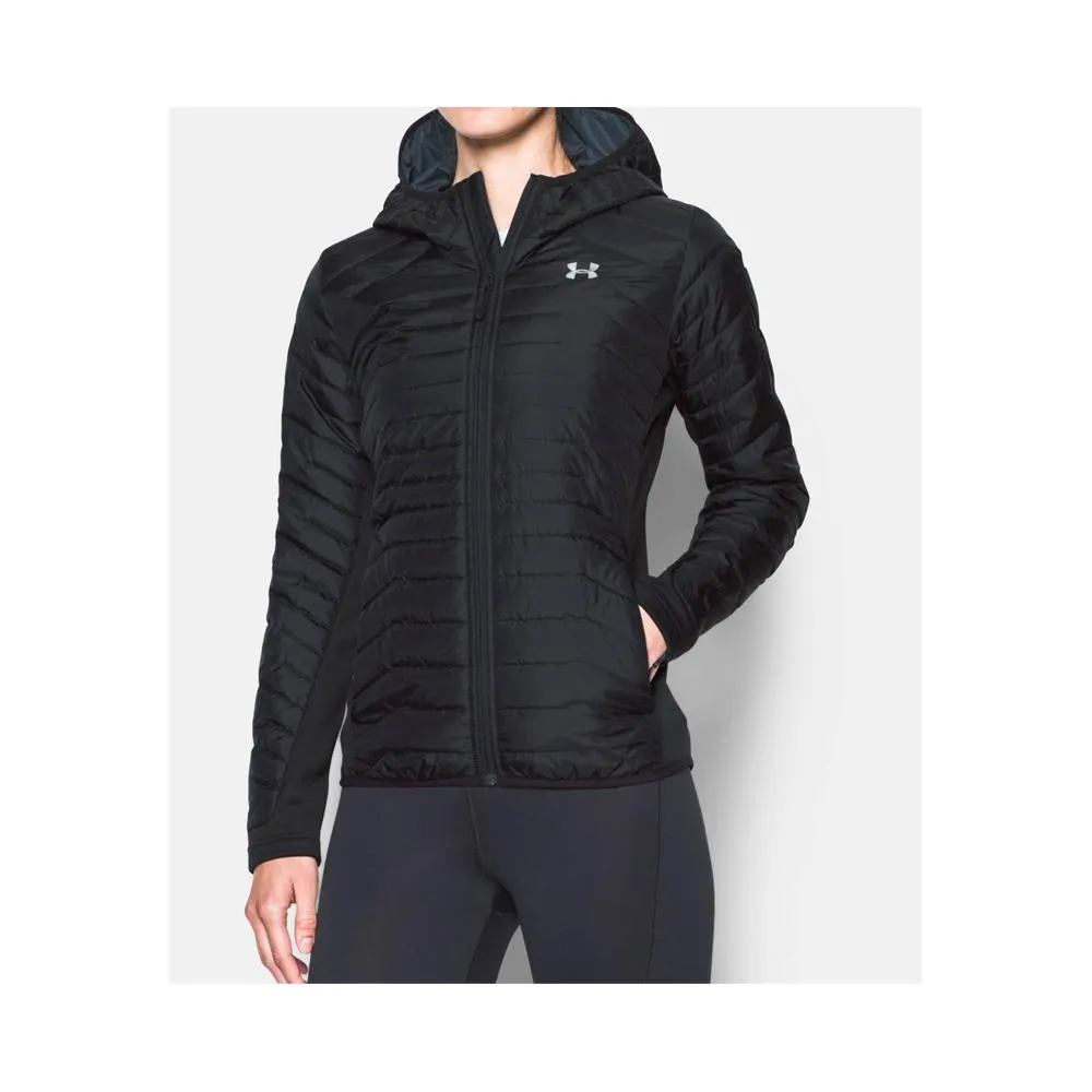 Under Armour ColdGear Reactor Hybrid Womens Ski & Snowboard Jackets & Vests Black/Black 1296863-001