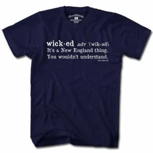 Wicked Definition T-Shirt | Unisex / XL / Navy